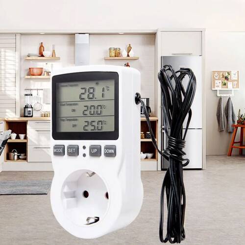 AEK-Tech Prize Takılan Termostat Pratik Sıcaklık Kontrol Cihazı - 10