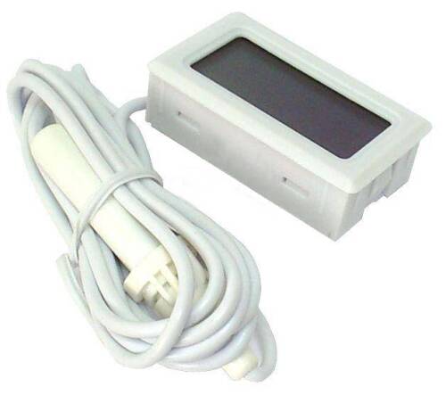 AEK-Tech Prob Nem Ölçer Termometre (Beyaz) Kuluçka Sera Teraryum - 3