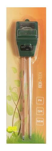 AEK-Tech Toprak Nem PH ve Işık Ölçer 3'ü bir arada - 8