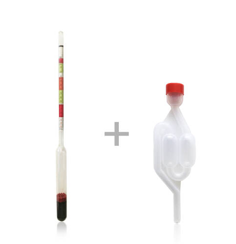 AEK-Tech Üçlü Ölçek Hidrometre ve Hava Kilidi Seti - 1