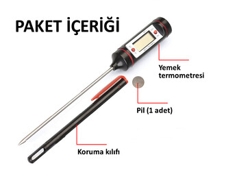 AEK-Tech WT-1 Dijital Saplamalı Yemek Termometresi - Thumbnail