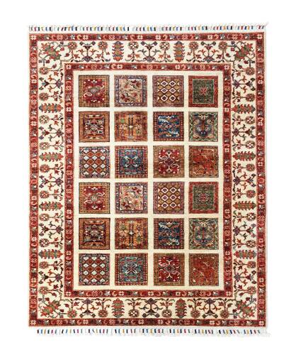 Afgan Binbirgece El Dokuması  Yün Halı 147x206 - 1