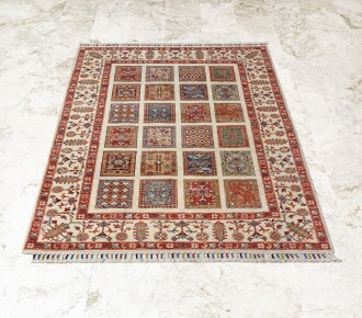 Afgan Binbirgece El Dokuması  Yün Halı 147x206 - 2