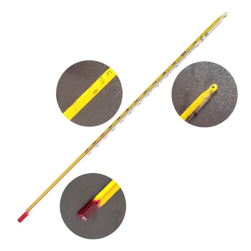 Alkollü Termometre Kimya Termometresi -10 ~ +110C - 2