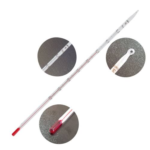 Alkollü Termometre Kimya Termometresi -20~50C - 2