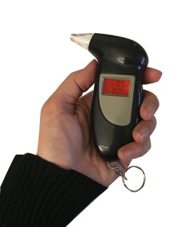 Diwu Alkolmetre Dijital Alkol Ölçüm Cihazı Nefesten Alkol Ölçümü - 5