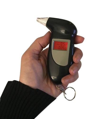 Diwu Alkolmetre Dijital Alkol Ölçüm Cihazı Nefesten Alkol Ölçümü - 5