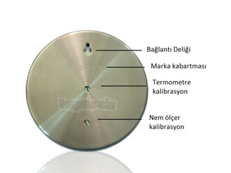 Anymetre TH600B Termometre Nem Ölçer Higrometre - Thumbnail