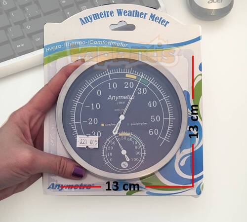 Anymetre TH603 Termometre Nem Ölçer Higrometre