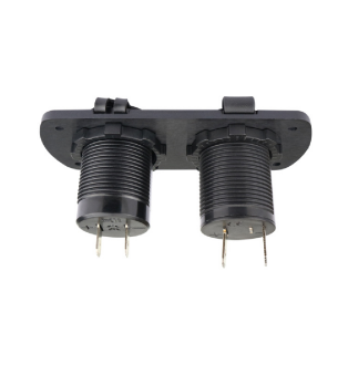 Araç Çakmaklık ve USB Şarj Adaptörü 12V/24V Su Geçirmez DC Araç Otomobil Yat - 3