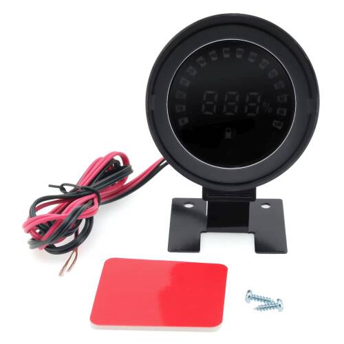 Araç Motorsiklet Kamyon LED Su Sıcaklık Göstergesi Alarmlı Dijital 12/24V - 8