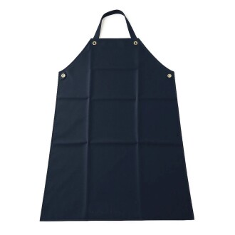 Asit ve Kimyasal İş Önlüğü PVC Laboratuvar Su Geçirmez Önlük Lacivert - 8