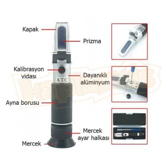ATC 0-20 Süt Refraktometresi - 7
