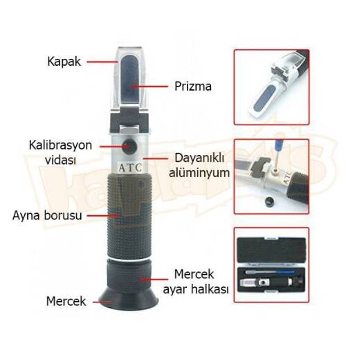 ATC 0-20 Süt Refraktometresi - 7