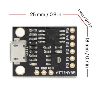 ATTINY85 Digispark Kickstarter - 4