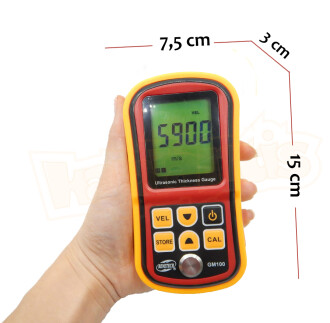 BENETECH GM100 Ultrasonik Kalınlık Ölçer - 3