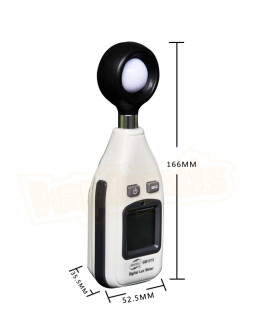 BENETECH GM1010 Dijital Işık Ölçer Lüksmetre - 5