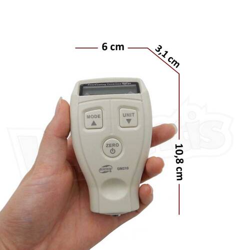 BENETECH GM210 Boya Kaplama Kalınlık Ölçer - 6