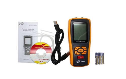 BENETECH GM505 Manometre Fark Basınç Ölçer - 8
