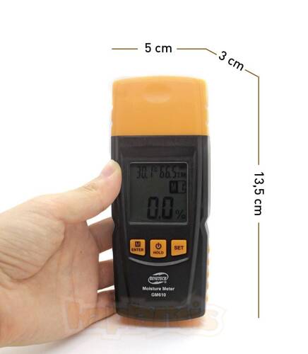 BENETECH GM610 Ahşap Kereste Nem Ölçer - 5