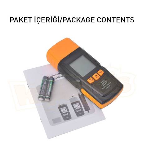 BENETECH GM610 Ahşap Kereste Nem Ölçer - 7