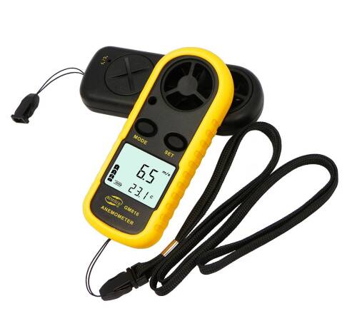 BENETECH GM816 Anemometre Termometreli Hava Akım Ölçer - 3