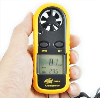 BENETECH GM816 Anemometre Termometreli Hava Akım Ölçer - 4