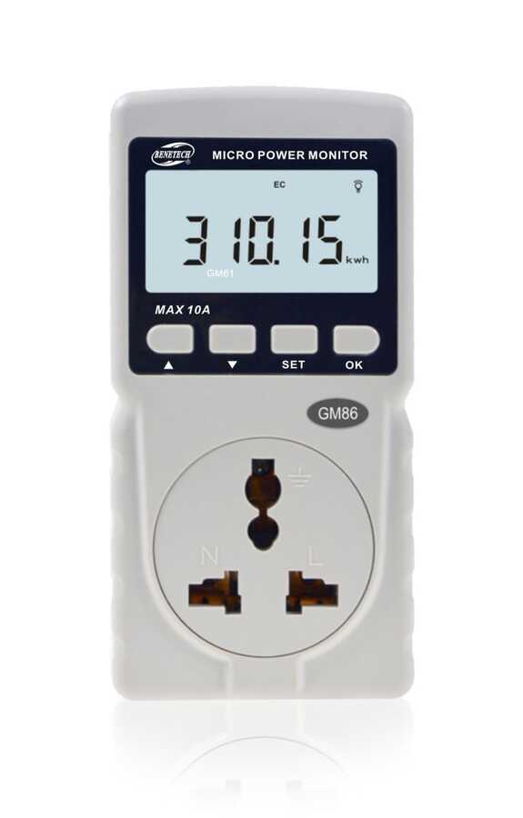  Benetech Gm86 Enerjimetre Watt Güç Ölçer