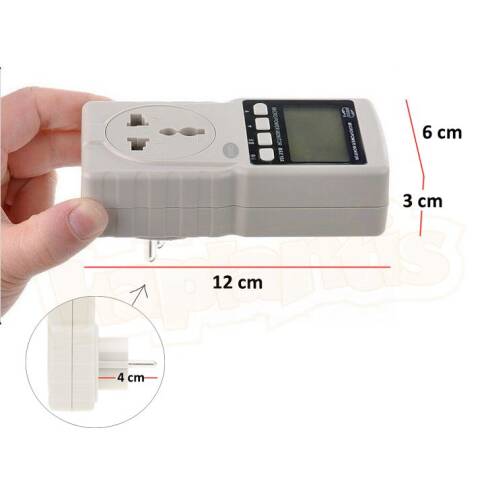 BENETECH GM86 Enerjimetre Watt Güç Ölçer - 6