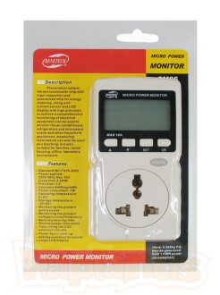 BENETECH GM86 Enerjimetre Watt Güç Ölçer - 8