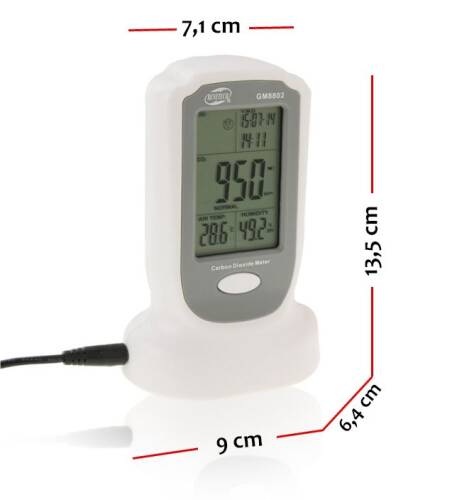 BENETECH GM8802 Karbondioksit Ölçüm Cihazı - 6