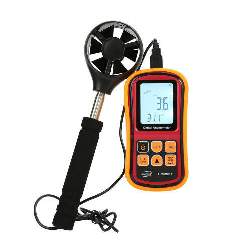 Benetech GM8901+ Dijital Anemometre Hava Hızı Ölçer - 1