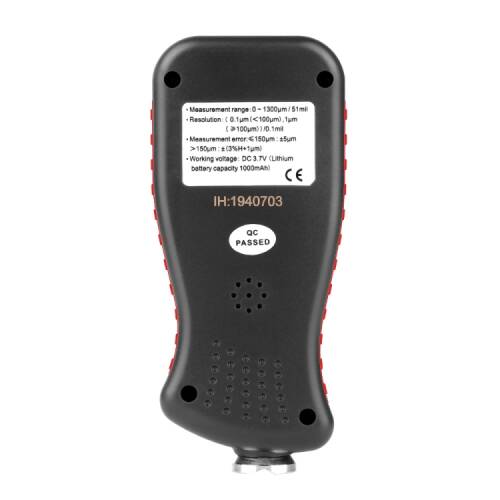 BENETECH GT230 Renkli Ekran Boya Kaplama Kalınlık Ölçer Şarjlı - 3