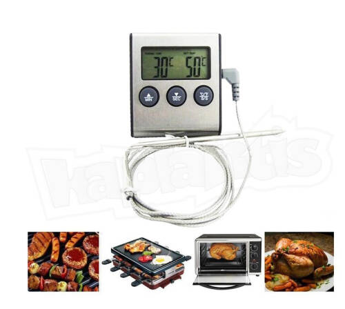 BNJ-24 Dijital Alarmlı Saplamalı Termometre Zamanlayıcı - 8