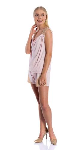 BONDY Melisa Şort Takım Pudra - 3