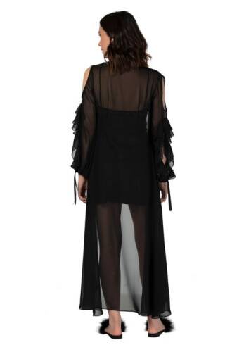 BONDY Saten 2'li Takım Siyah - 5