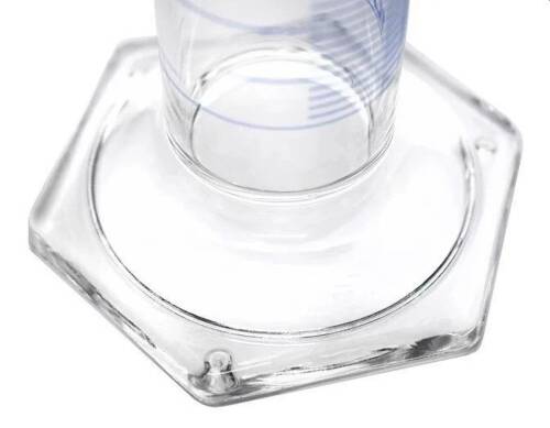 Borox Cam Mezür 250 ml Uzun Form Dereceli Silindir Mavi Skala - 3