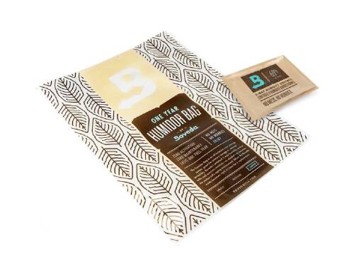 BOVEDA 1 Yıllık Puro Saklama Poşeti Büyük Boy - 2