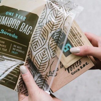 BOVEDA 1 Yıllık Puro Saklama Poşeti Orta Boy - 3
