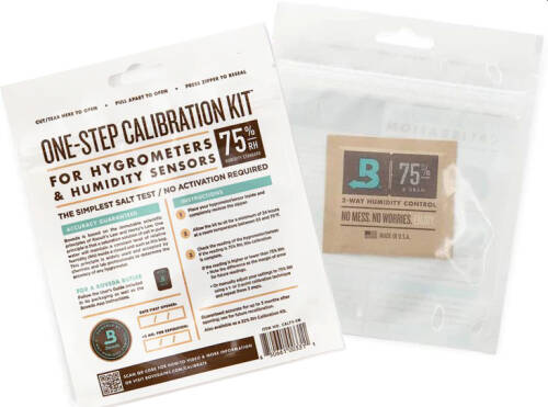 BOVEDA Humidor Higrometre Nem Ölçer Kalibrasyon Seti - 1