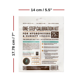 BOVEDA Humidor Higrometre Nem Ölçer Kalibrasyon Seti - 2
