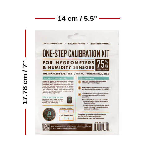 BOVEDA Humidor Higrometre Nem Ölçer Kalibrasyon Seti - 2