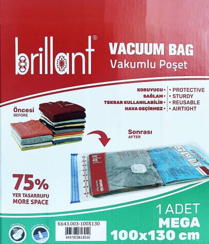 Brillant Vakumlu Hurç Torba Naylon Poşet - 6