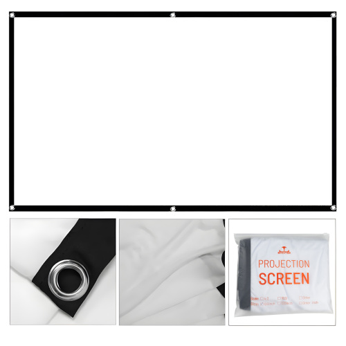 BYINTEK 100 inç 16:9 Taşınabilir Katlanır İç/Dış Mekan Projeksiyon Fim Perdesi - 2