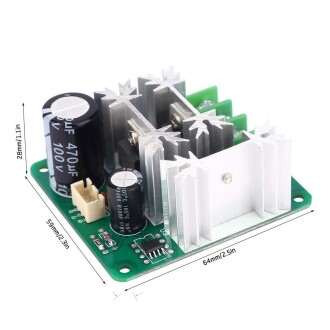 CCMHCN DC Motor Hız Kontrol Cihazı PWM PLC 6V12V36V60V90V15A - 4