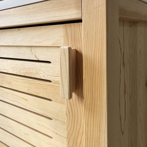 Cedar Wood Bathroom Vanity Cabinet - 60 cm / 24" - 9