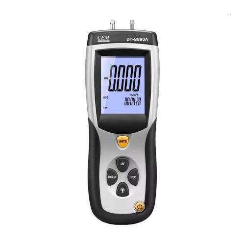 CEM DT-8890 Dijital Fark Basınç Ölçer Manometre - 1