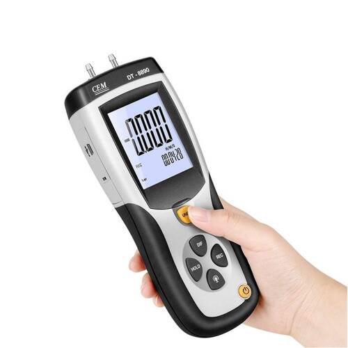 CEM DT-8890 Dijital Fark Basınç Ölçer Manometre - 3