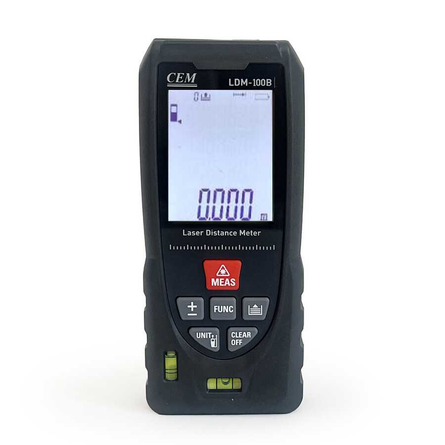  Cem Ldm-100b Dijital Lazer Mesafe Ölçer 100m Lazermetre