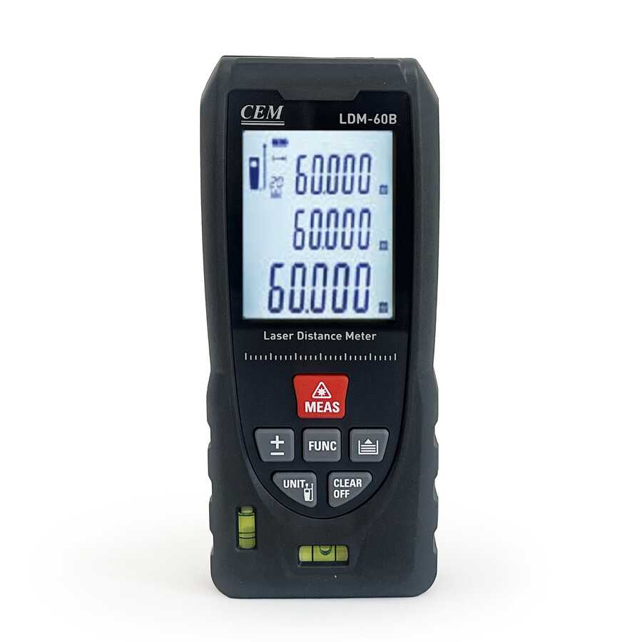  Cem Ldm-60b Dijital Lazer Mesafe Ölçer 60m Lazermetre